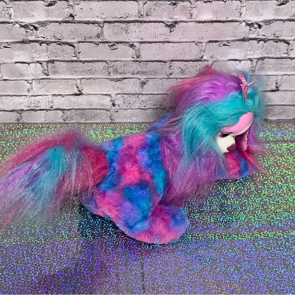 Puppy Surprise ELIZA Cotton Candy Pink Blue Purple 12 in. Plush No Puppies - Picture 14 of 16